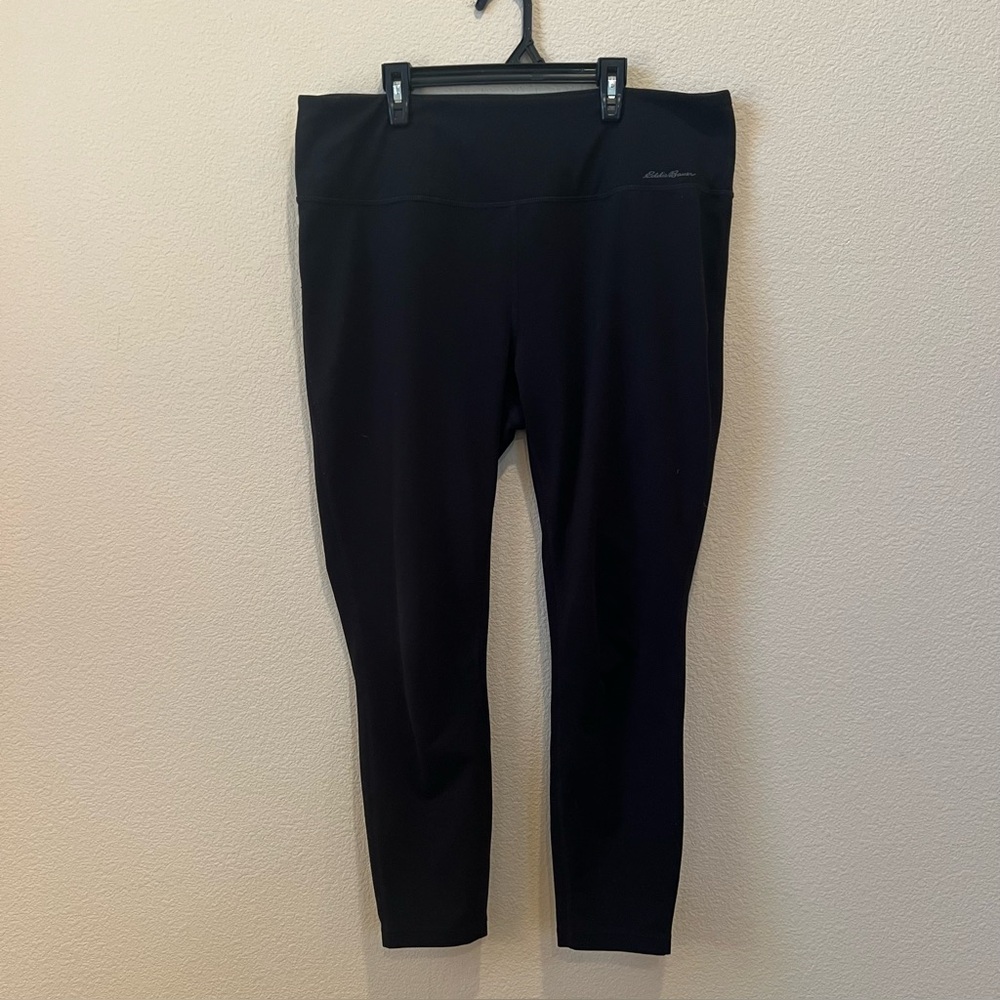 Eddie Bauer Black High-Rise Leggings XL